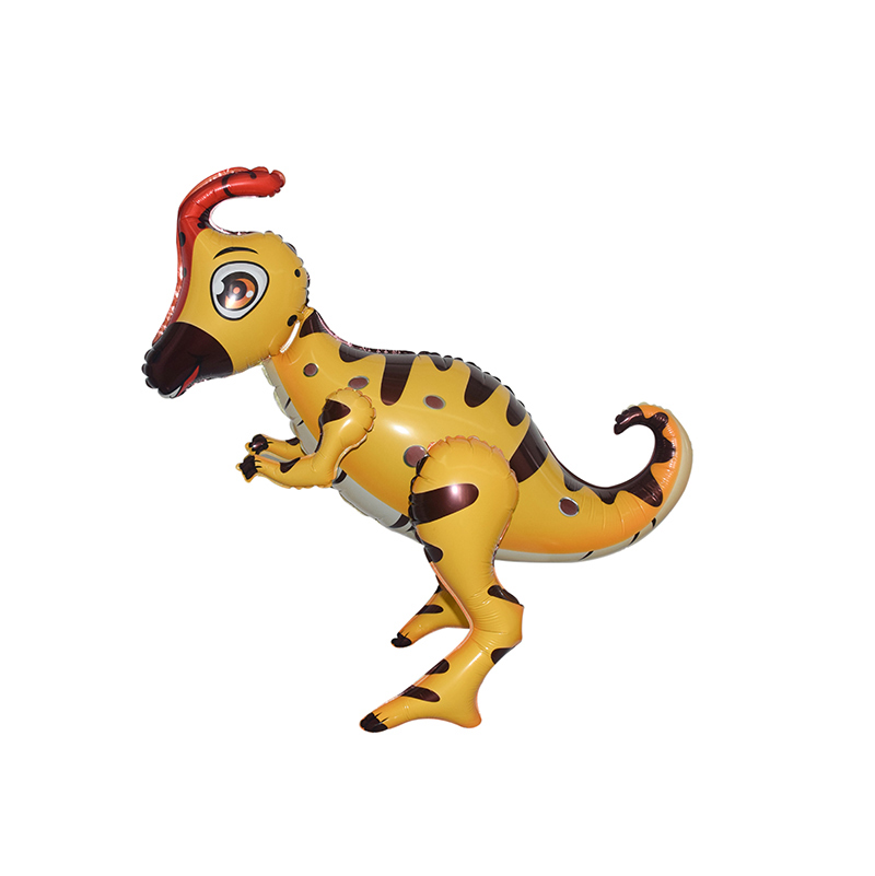 4D-Dinossauro-festa-em pé-Balão-folha-2